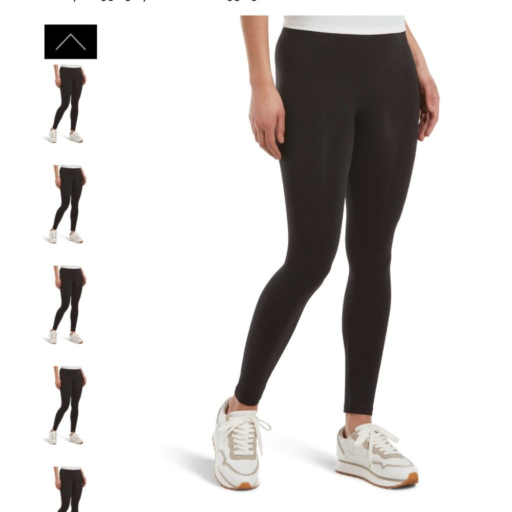 NWT HUE Seamless Leggings black size L/XL